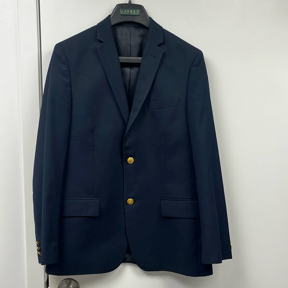 Boy’s navy blue blazer